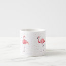 Recherche de motif flamant tasses Illustration