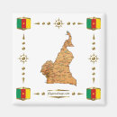 Recherche de le cameroun magnets Drapeau