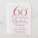 Recherche de rose gold surprise anniversaire invitations Pour tous