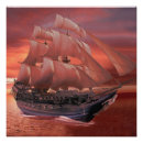 Suche nach schiffe sonnenuntergang poster Segelschiff