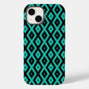 Recherche de motif turquoise iphone coques Zigzag