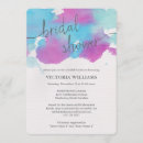 Recherche de rêves invitations Aquarelle