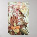 Suche nach vintage orchideen poster Kolibris