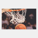 Recherche de goujon autocollants Joueur de basket