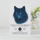 Recherche de loupe invitations Bleu