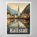 Suche nach hallstatt poster Vintag