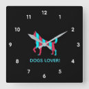Recherche de chien mignon horloges Rouge