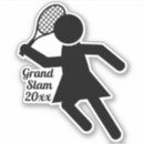 Suche nach tennisspiel aufkleber Athlet