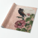 Suche nach vintage botanische blumen geschenkpapier Weiß
