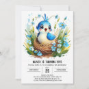 Recherche de colibri bleu invitations Aquarelle