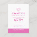 Recherche de 20 cartes visite Customer