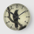 Recherche de corneille horloges Silhouette