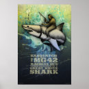Suche nach weißer hai poster Illustration