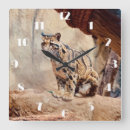 Recherche de le faune horloges Photographie