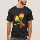 Recherche de musique latine tshirts Maracas
