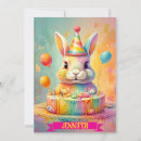 Recherche de couleur vibrante cartes postales Lapin
