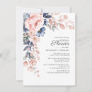 Recherche de rustic floral bridal shower invitations Classique