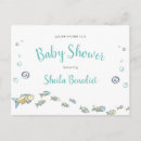 Recherche de baby shower marin cartes postales Sous la mer