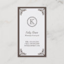 Recherche de art thérapeute cartes visite Massage