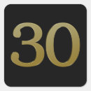 Recherche de numéro 30 autocollants Trente