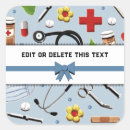 Recherche de soignants autocollants Nurse