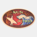Recherche de malibu autocollants Surfer