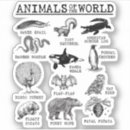 Suche nach vintage tiere aufkleber Tierliebhaber