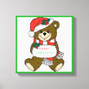 Suche nach teddybär leinwandbilder Weihnachten