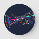 Recherche de instruments de musique horloges Trompette