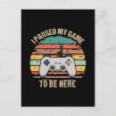 Recherche de manette de jeu cartes postales Ordinateur
