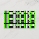 Recherche de plaid noir et blanc cartes visite Vert