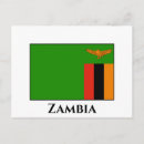 Recherche de zambie cartes postales Drapeau de la zambie