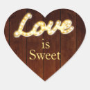 Suche nach liebe ist süß aufkleber Vintag