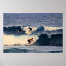 Recherche de grandes vagues pour surfer posters Surfeur