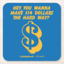 Recherche de canard drôle dessous de verres 1980