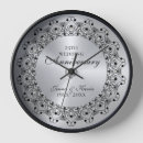 Recherche de anniversaire horloges Argent