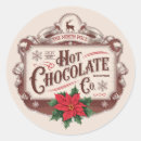 Recherche de de chocolat chaud autocollants Festif