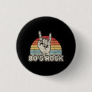 Recherche de groupe de rock badges Vintage