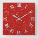 Suche nach holiday wanduhren Red