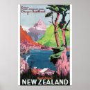 Suche nach neuseeland reise poster Reisewandkunst