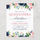 Recherche de navy blue quinceanera invitations Aquarelle