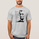 Suche nach lincoln zitat tshirts Lustig