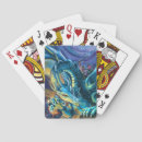 Recherche de dragon bleu jeux de cartes Dragons