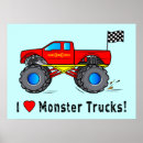 Suche nach monster truck poster Lastwagen