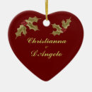 Recherche de rouge foncé ornements Couple