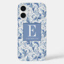 Recherche de toile iphone coques Bleu blanc
