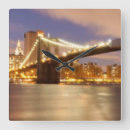 Recherche de pont brooklyn horloges Nuit
