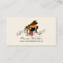 Suche nach musik vintage visitenkarten Klavier