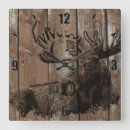 Suche nach elch wanduhren Holz