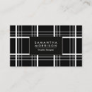 Recherche de plaid noir et blanc cartes visite Géométrique